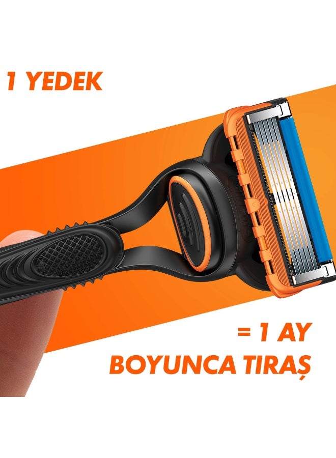 Gillette Fusion5 Men's Razor Blade Refills, 4 Count - Image 5